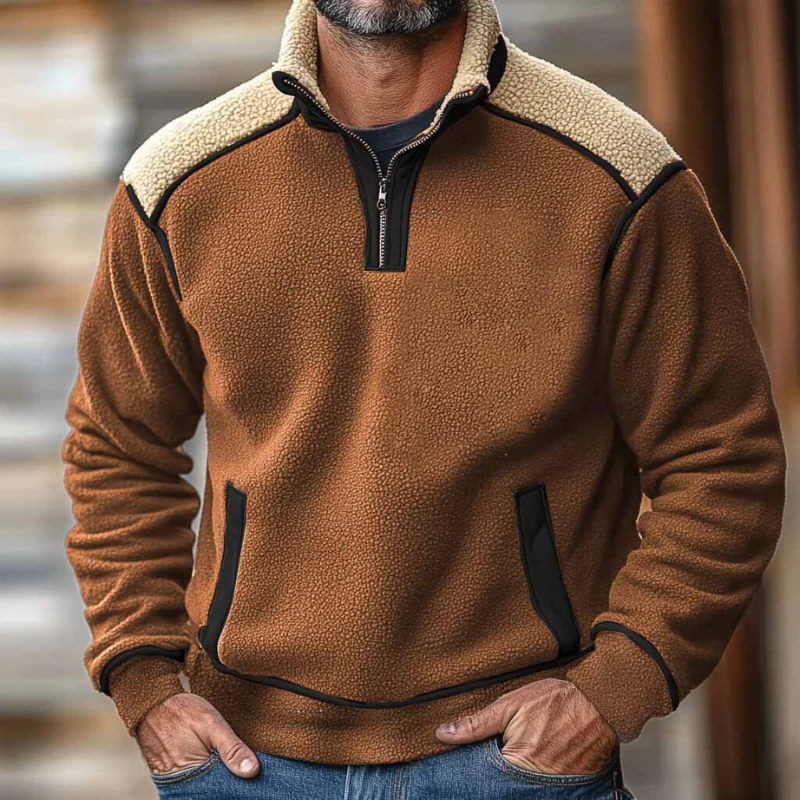 OUTLANDER PULLOVER MIT VIERTELREISSVERSCHLUSS - Image 9