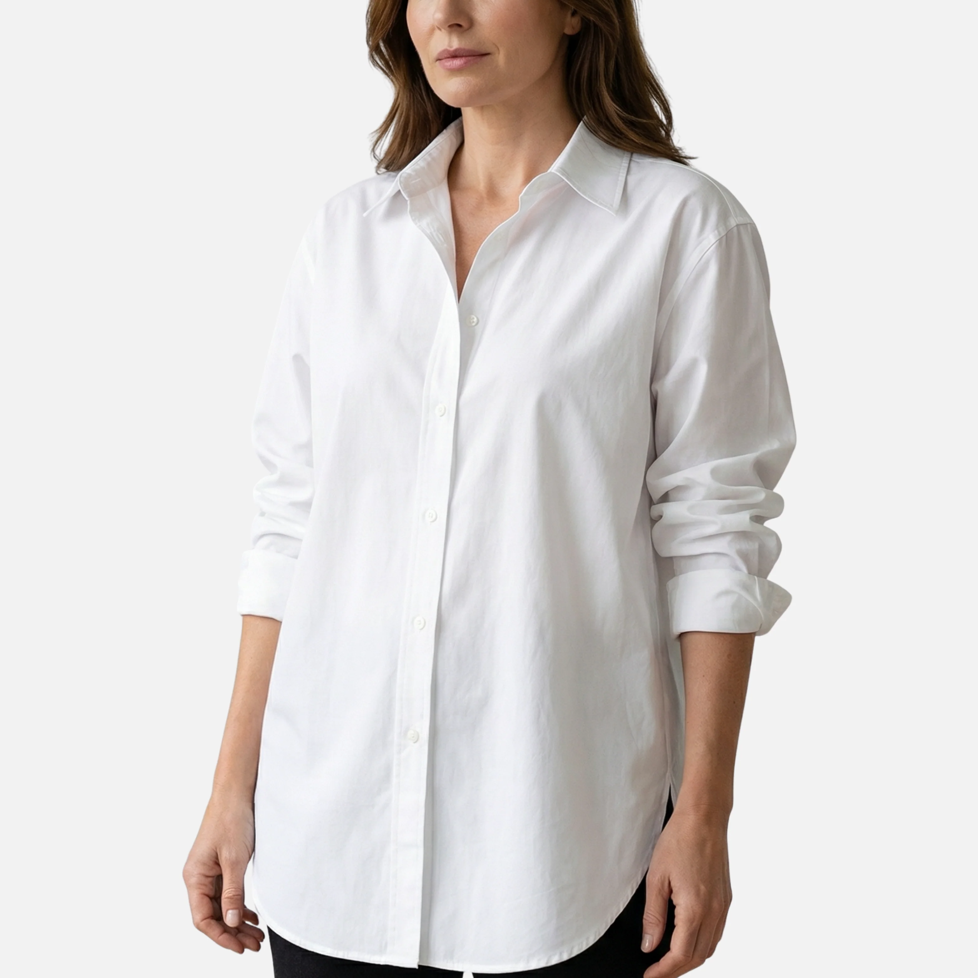 Yvonne | Damen Oversize Baumwollbluse Lockere Passform – Oversize Bluse Sommer - Image 2