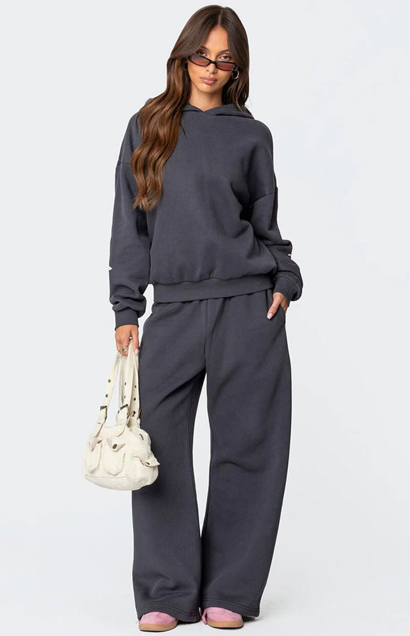 Oversize Damen Jogginganzug – Bequemes Zweiteiler Set - Image 3