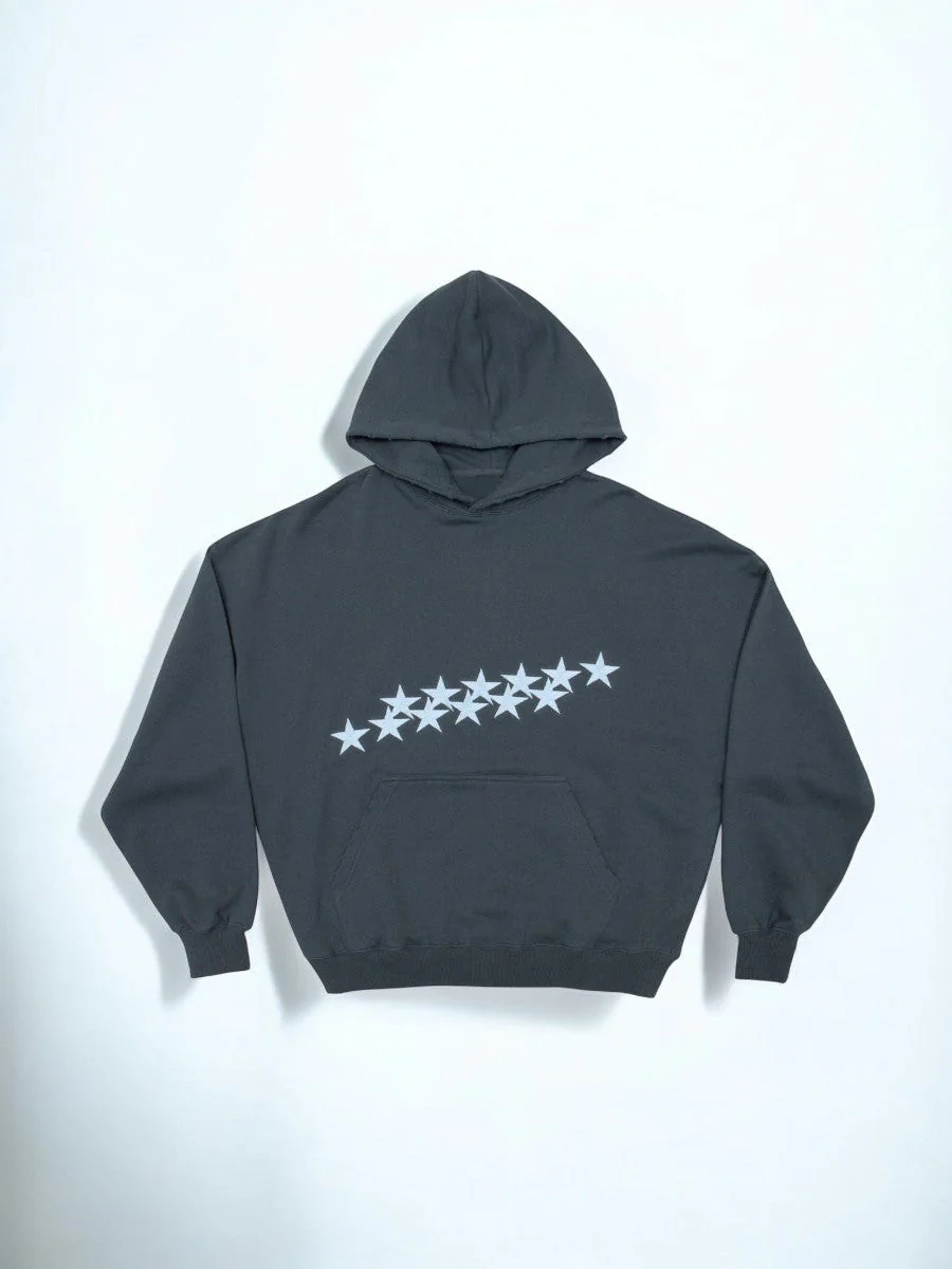 Oversized Damen Hoodie mit Sternen-Print - Streetwear - Image 8