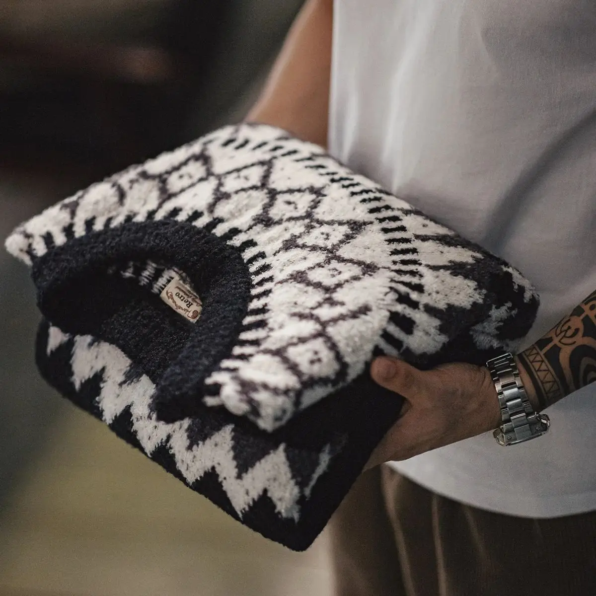 Owen | Vintage Icelandic Sweater - Image 4