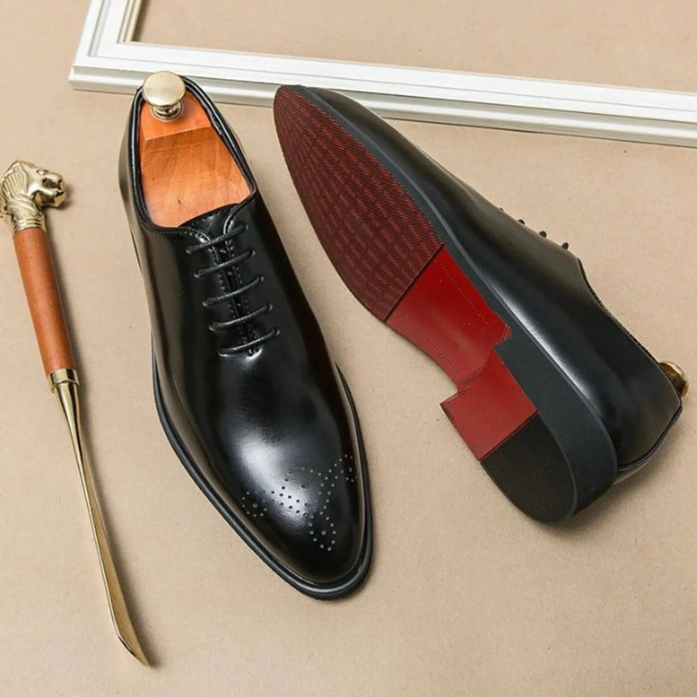Oxfords – Luxuriöse Handgefertigte Lederschuhe - Image 4