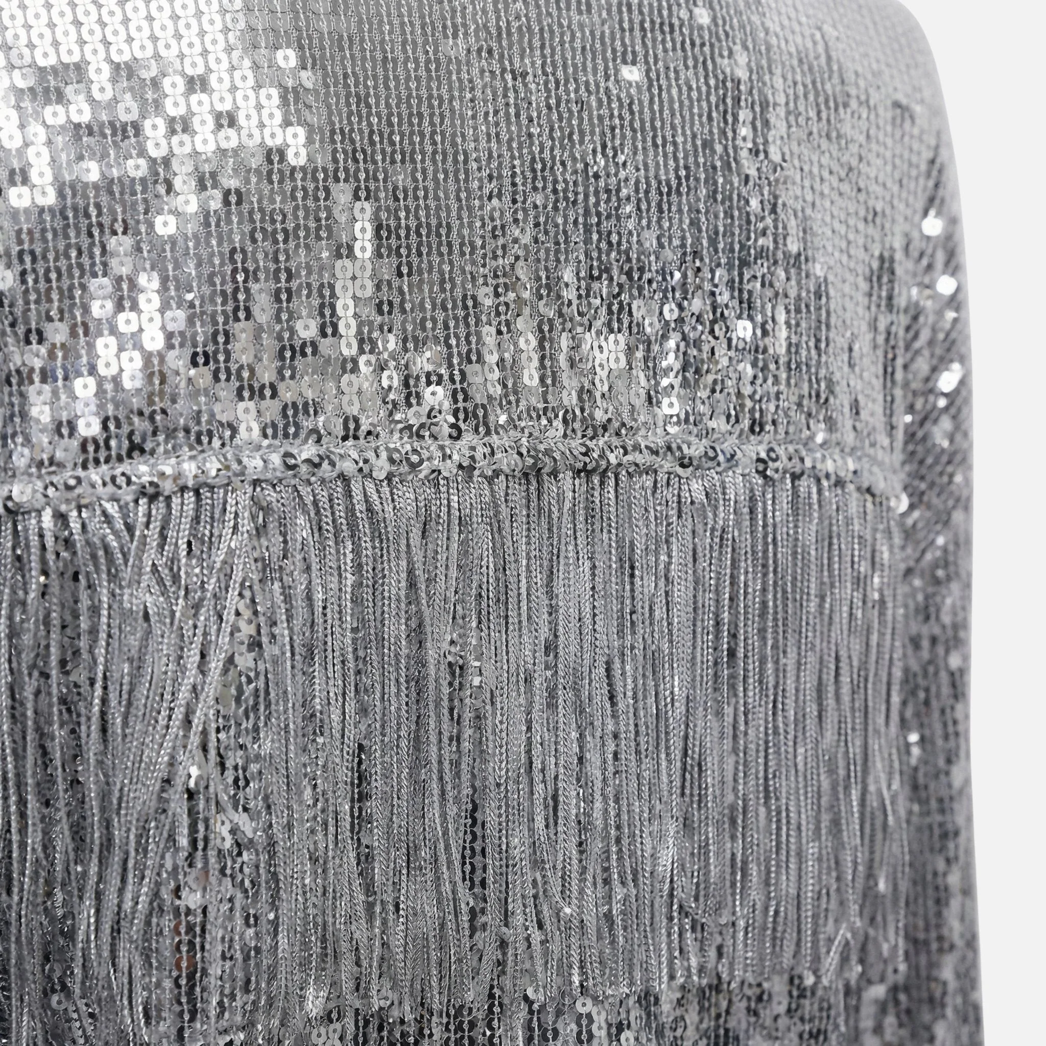 Marlene | Damen Pailletten-Fransen-Jacke Kurz – Pailletten Jacke Glamour - Image 7