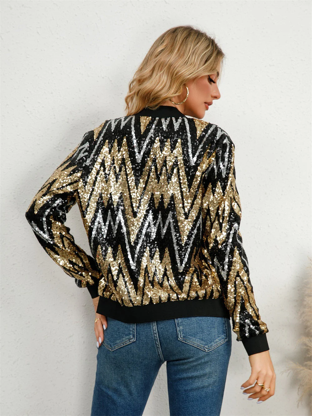 Paillettenjacke für Damen - Image 3