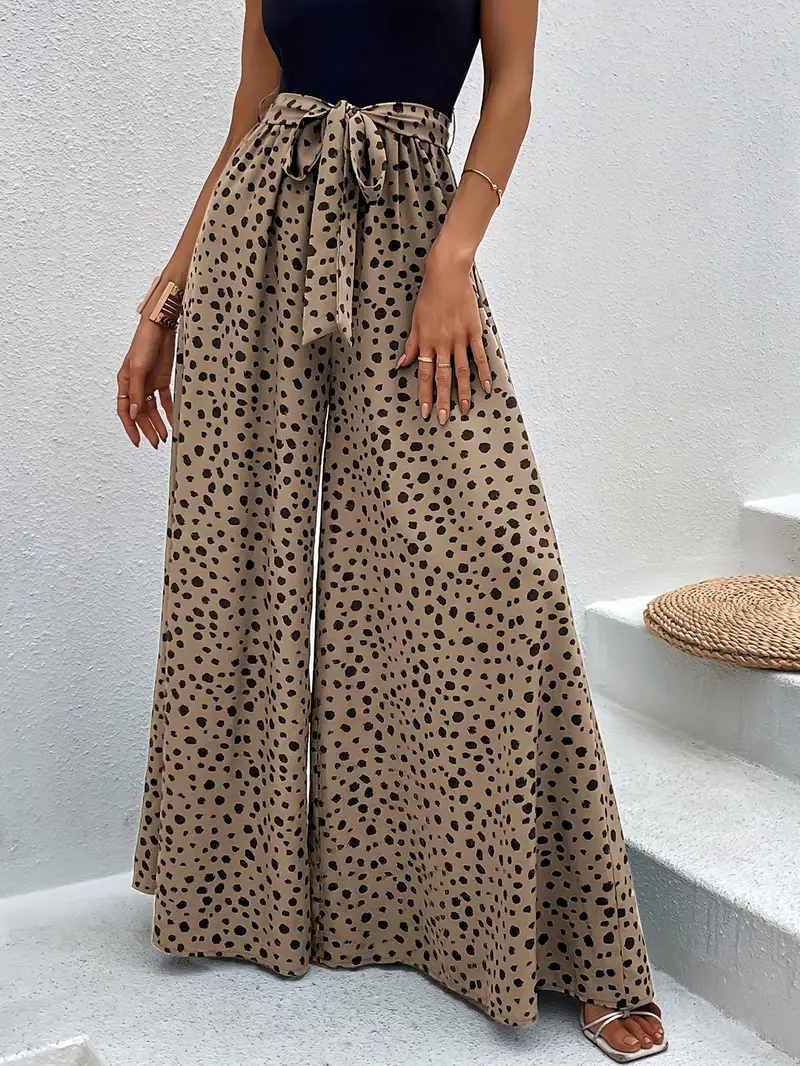 Paoline – Stilvolle Hose mit weitem Bein und Punkten - Image 6