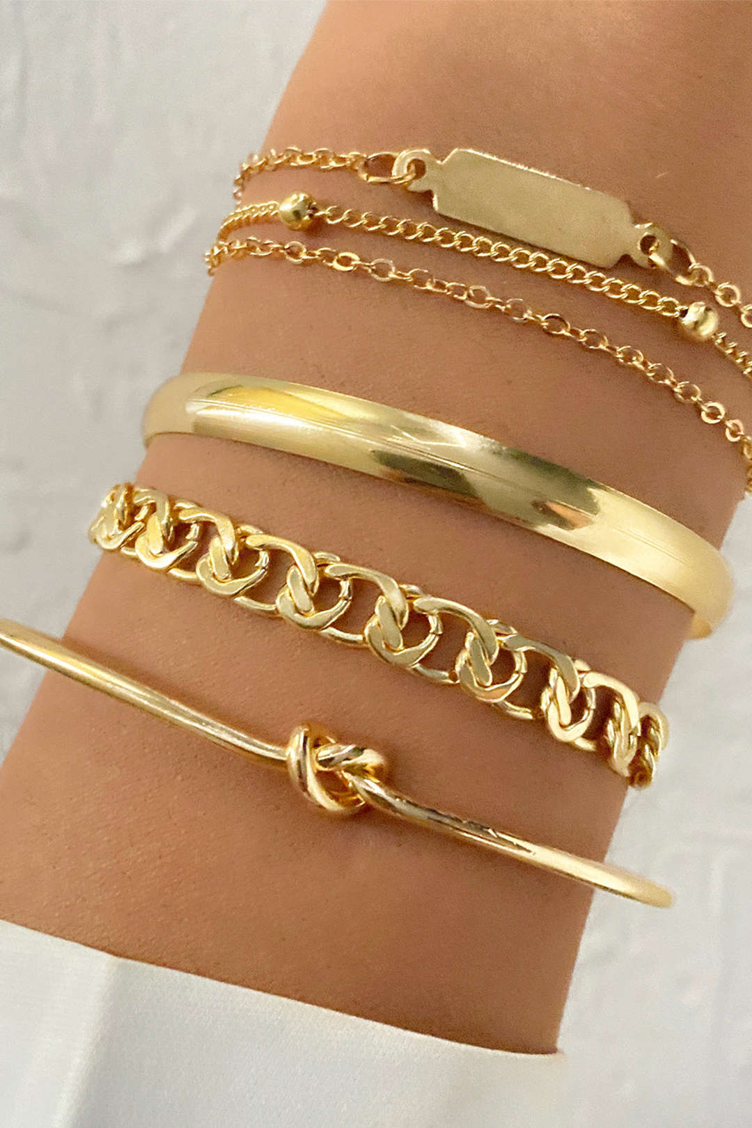 PARIS ARMBAND SET | GOLD - Image 2