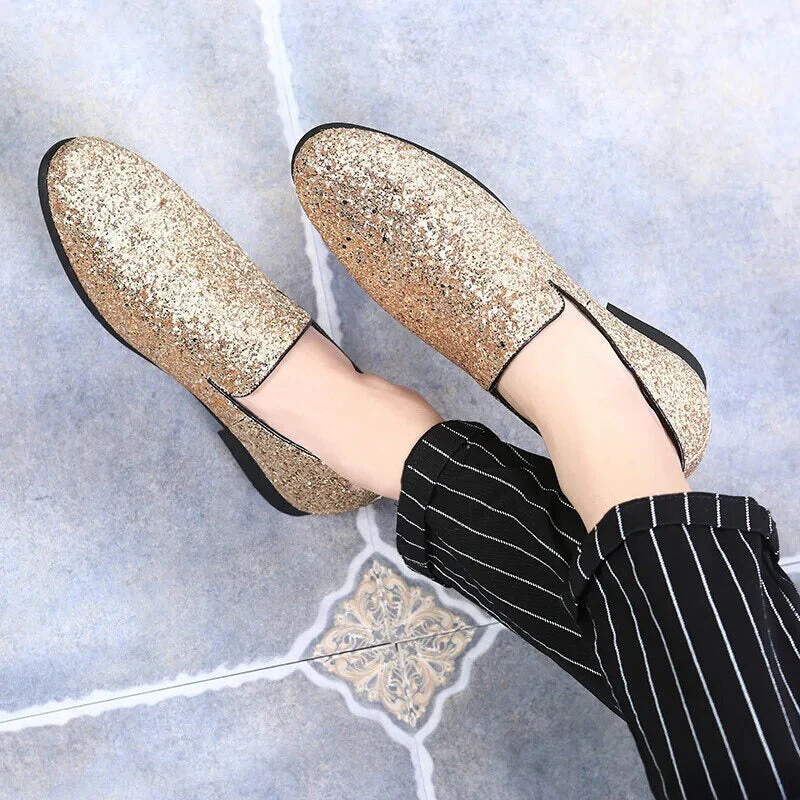 Patrik - Glitter Herren Loafers - Image 4