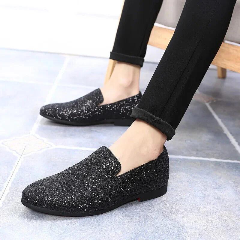 Patrik - Glitter Herren Loafers - Image 5