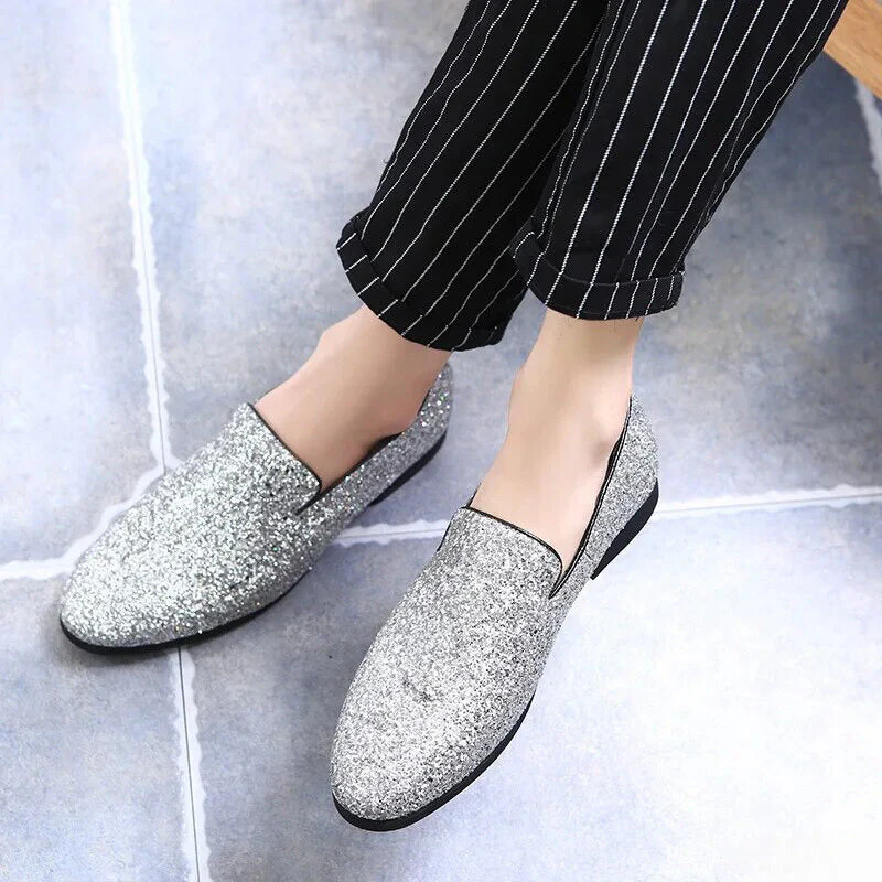 Patrik - Glitter Herren Loafers - Image 6