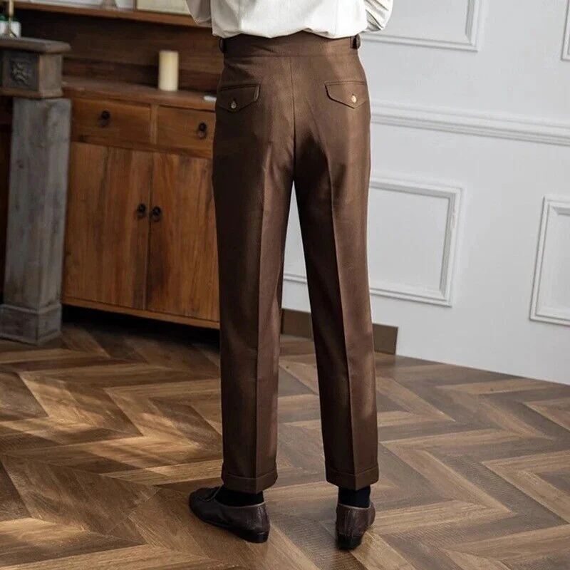 Paul – Elegante Stoffhose Mit Bundfalten - Image 2