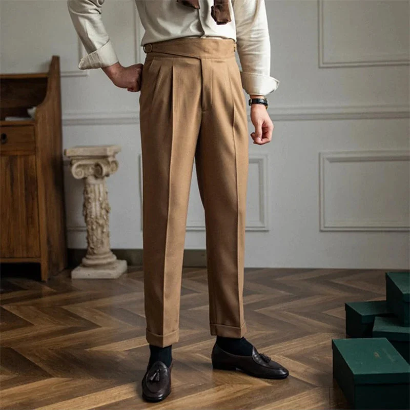Paul – Elegante Stoffhose Mit Bundfalten - Image 3