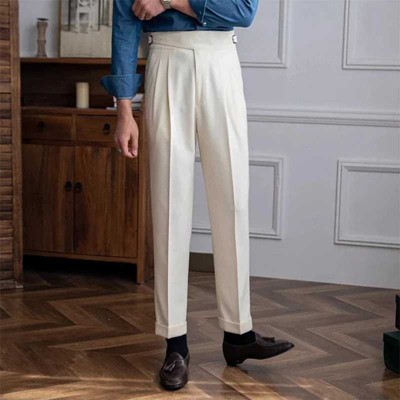 Paul – Elegante Stoffhose Mit Bundfalten - Image 5