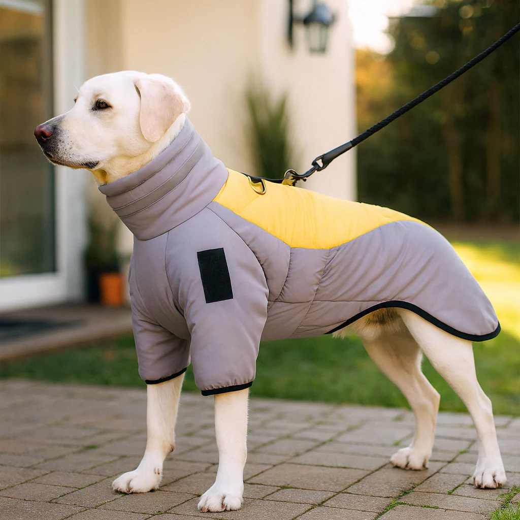PawEase – Hundejacke mit verstellbarer Passform und integriertem Geschirr - Image 2