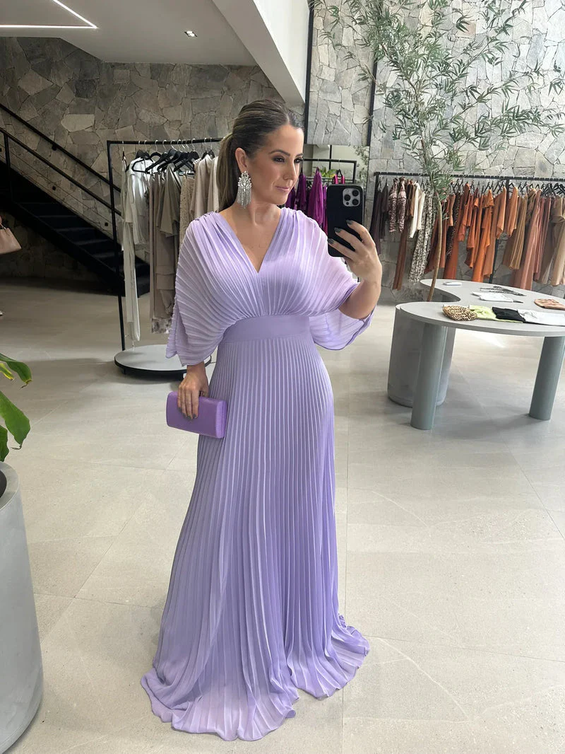 Paya | Elegantes Midikleid mit V‑Ausschnitt - Image 4