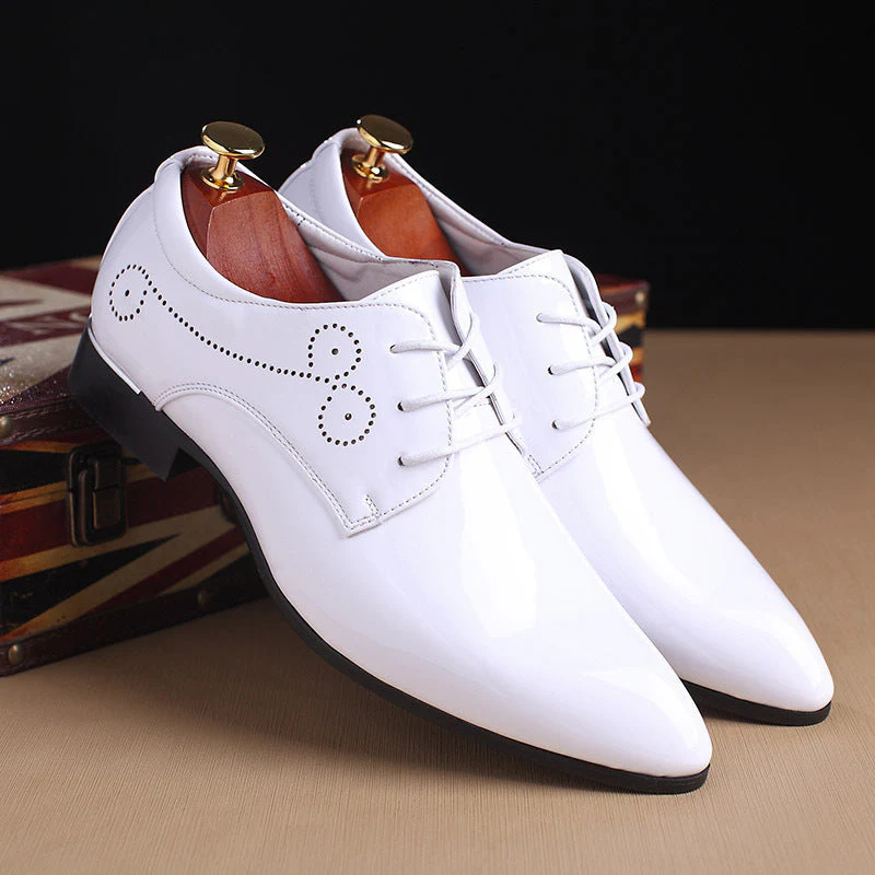 Pelle - Elegante Herren-Schnürschuhe mit spitzer Kappe für den Sommer - Image 3