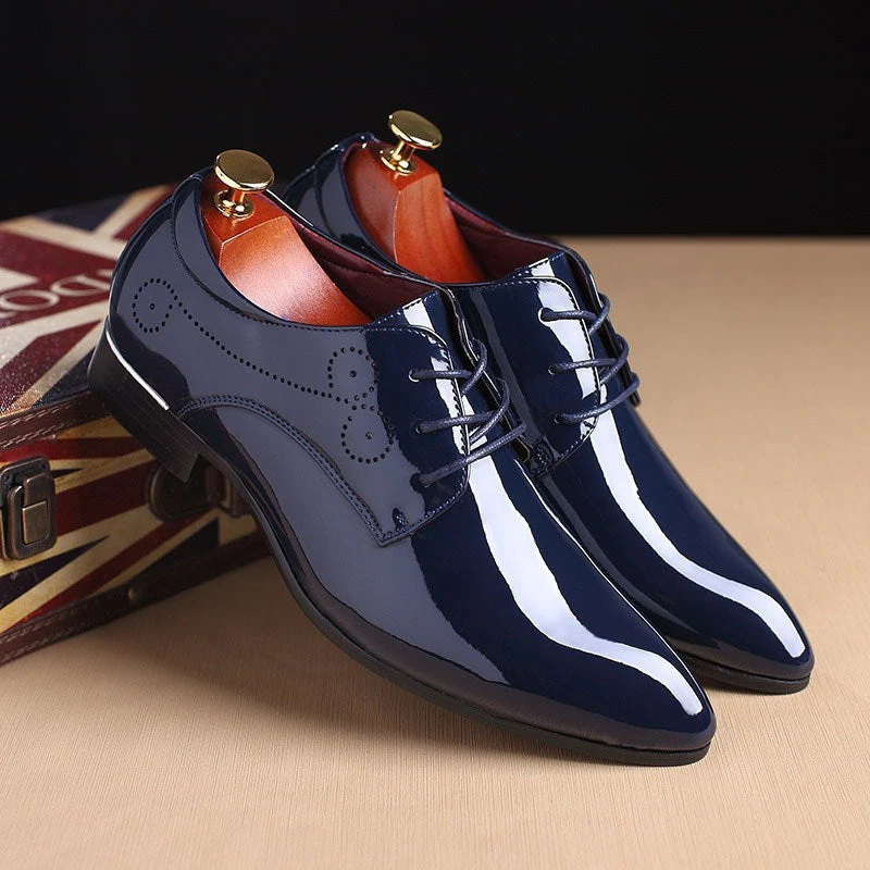 Pelle - Elegante Herren-Schnürschuhe mit spitzer Kappe für den Sommer - Image 4