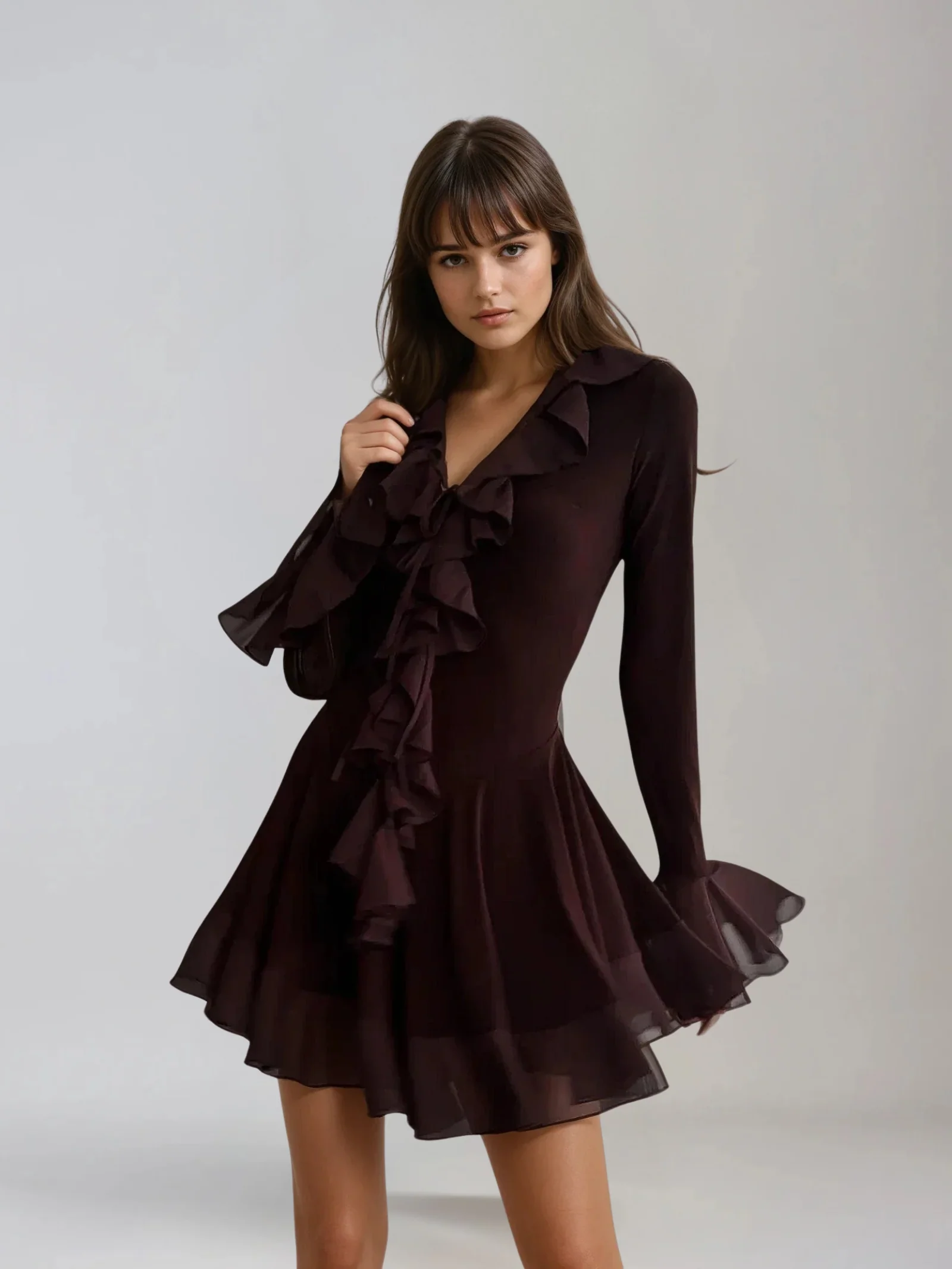 PERLA  | Sommerkleid mit V-Ausschnitt - Image 2