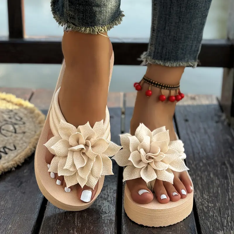 Petra - Charmante Keil-Flip-Flops - Image 6