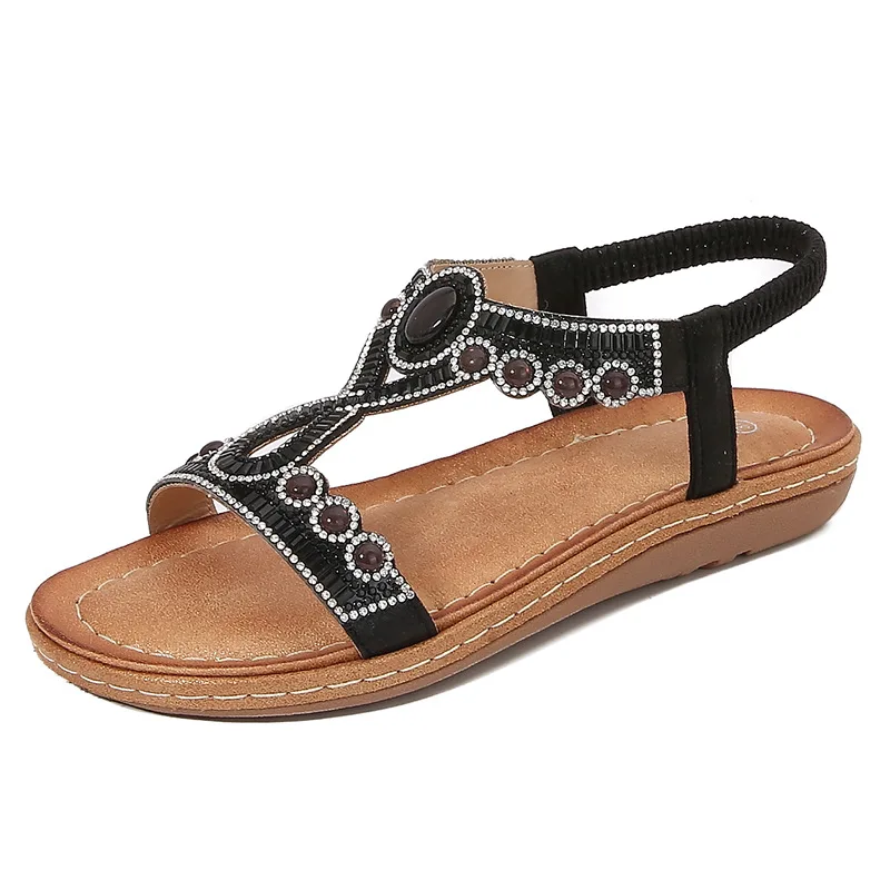 Petronella- Elegante Damen-Sandalen mit Strass und Glitzer - Image 6