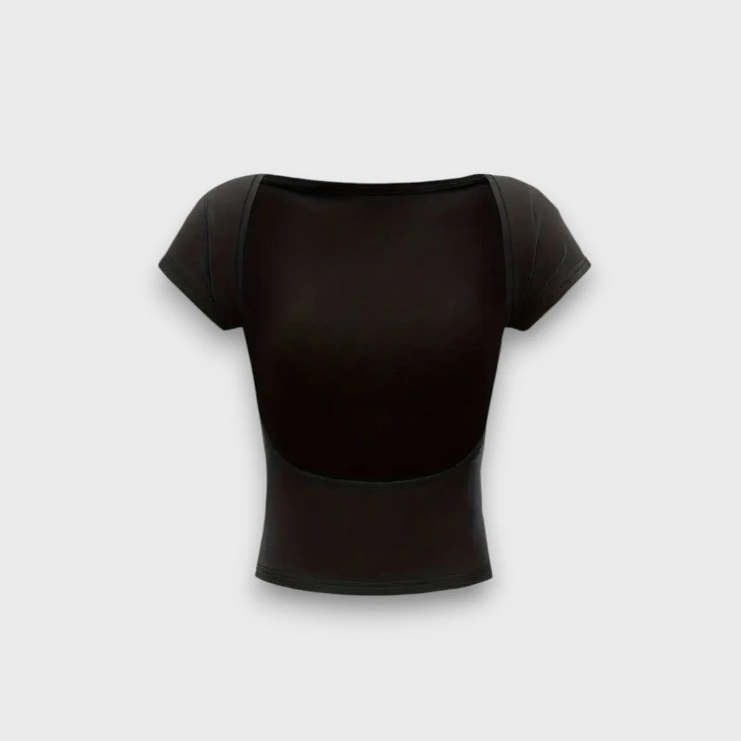 Piana – Figurnahes Top mit offenem Rücken - Image 2