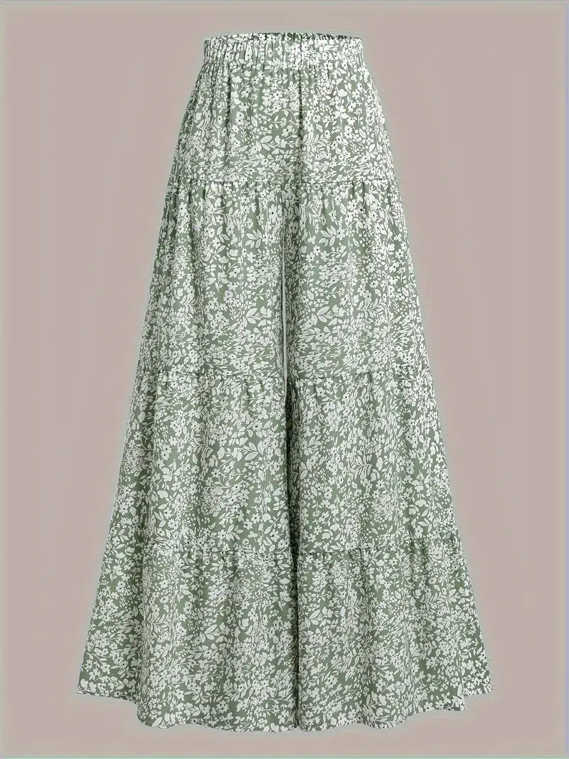Pieta – Palazzohose mit hohem Bund und weitem Bein und Blumenmuster - Image 2