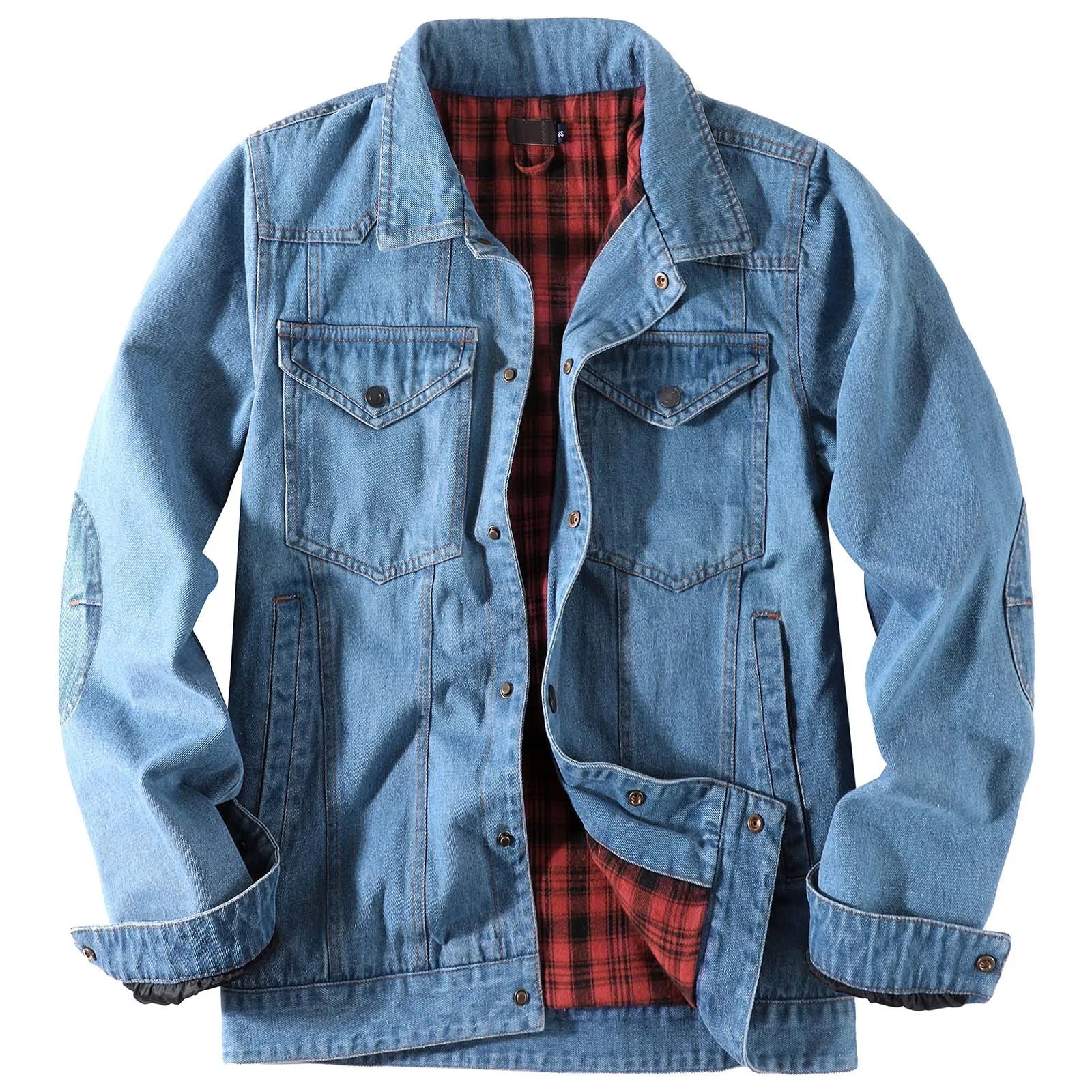 PIONEER DENIM JACKE MIT KAROMUSTER - Image 4