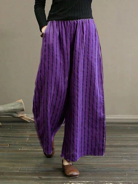 PIPPA - Vintage Leinenhosen - Image 2