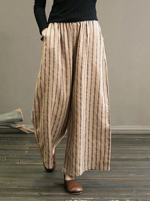 PIPPA - Vintage Leinenhosen - Image 3