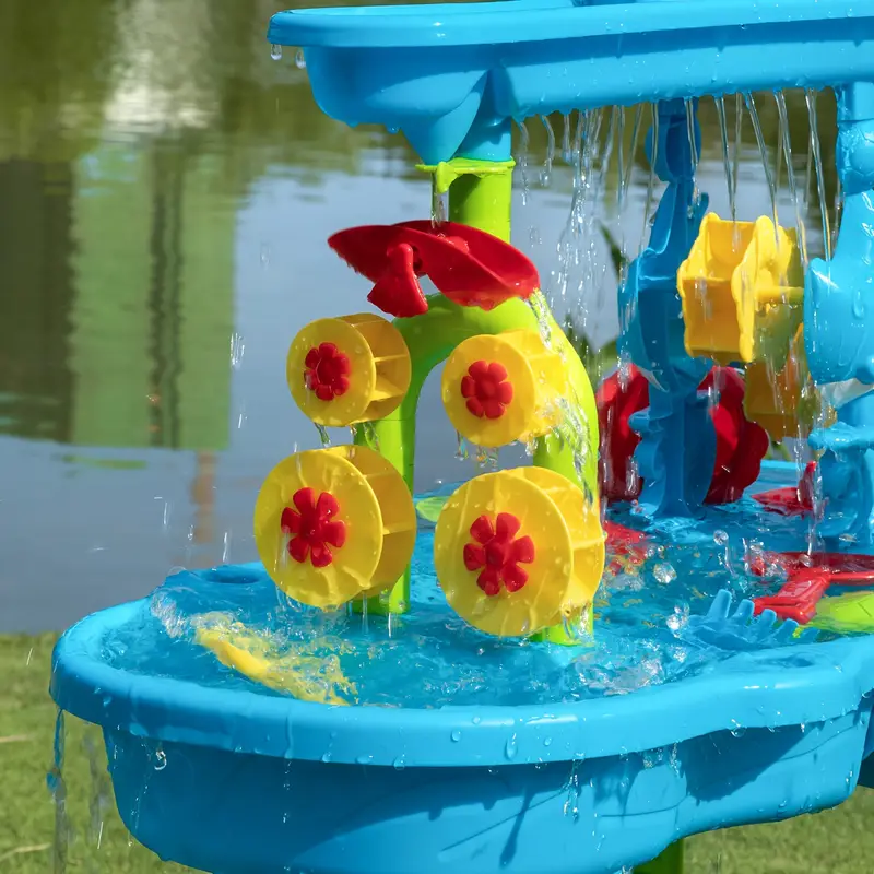 Playshore – Sand- und Wasser-Spielplatte mit 3 Schichten - Image 3