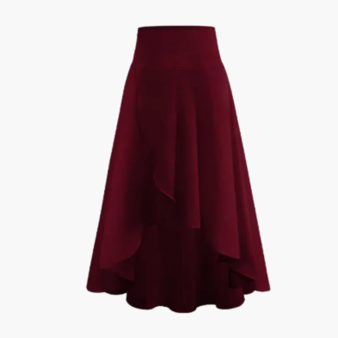 Plisseerock Damen - Eleganter Midirock mit Falten-Design - Image 3