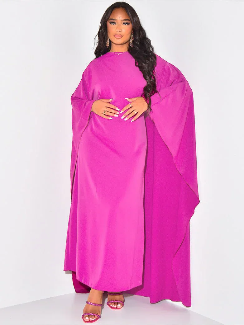 Ploning – Elegantes Satin-Kaftan-Maxikleid - Image 4