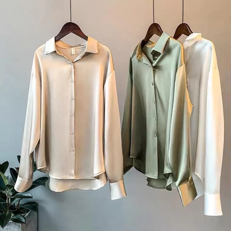 Polobluse mit langen Ärmeln für Damen - Image 3