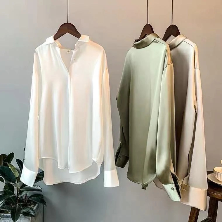 Polobluse mit langen Ärmeln für Damen - Image 4