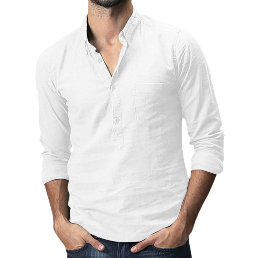 Poul- casual Zomer Overhemd