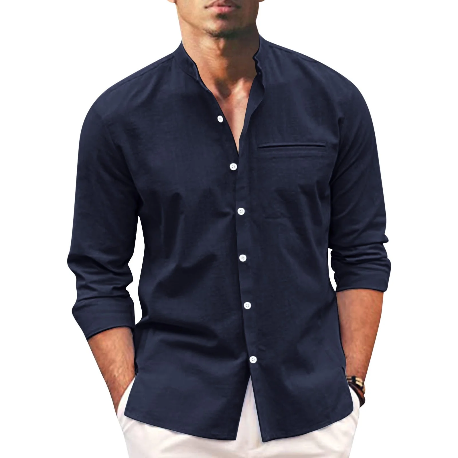 Poul- casual Zomer Overhemd - Image 11