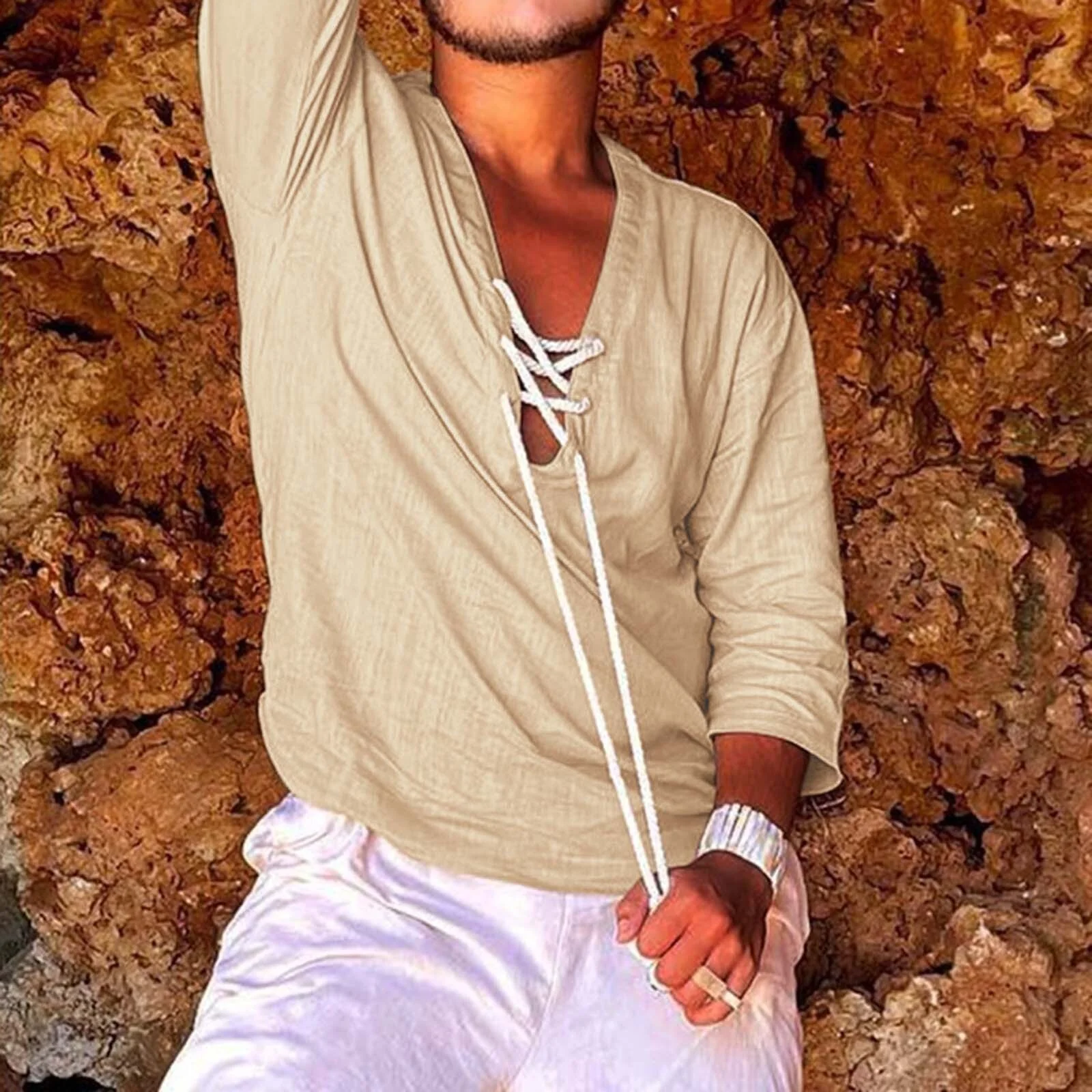 Poul- casual Zomer Overhemd - Image 15