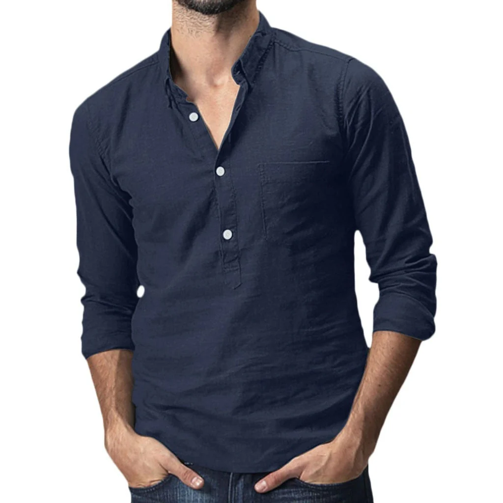 Poul- casual Zomer Overhemd - Image 6