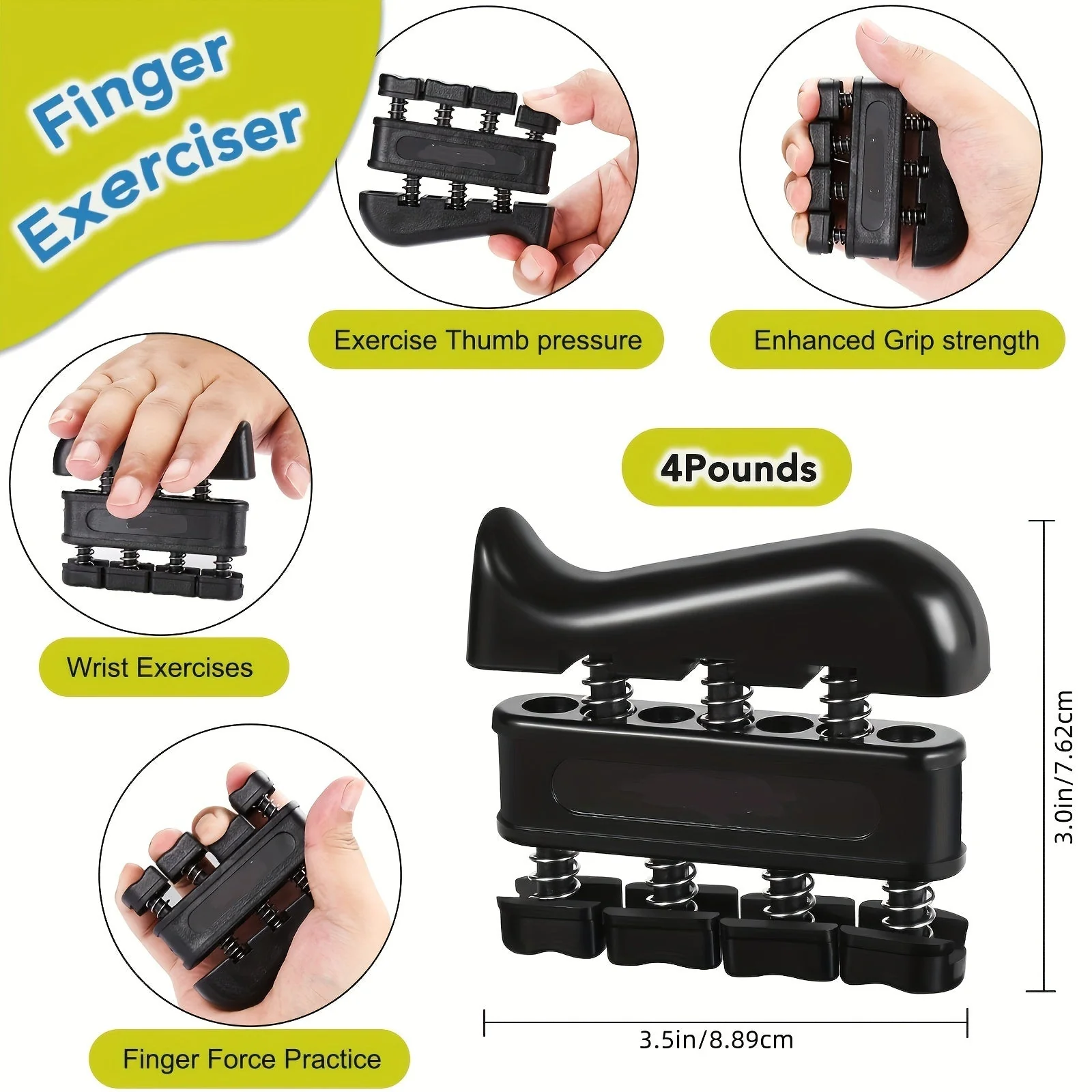 PowerGrip Handtrainer-Set – 5-in-1 für starke Hände und Unterarme - Image 7
