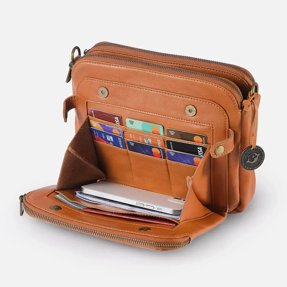 Praktische Damen-Schultertasche aus elegantem, strapazierfähigem Stoff - Image 2