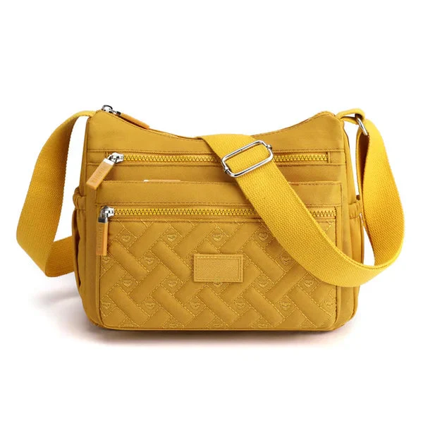 Praktische Damen-Schultertasche aus strapazierfähigem Nylon - Image 10