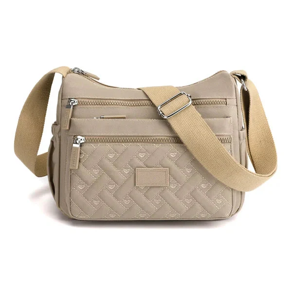 Praktische Damen-Schultertasche aus strapazierfähigem Nylon - Image 13