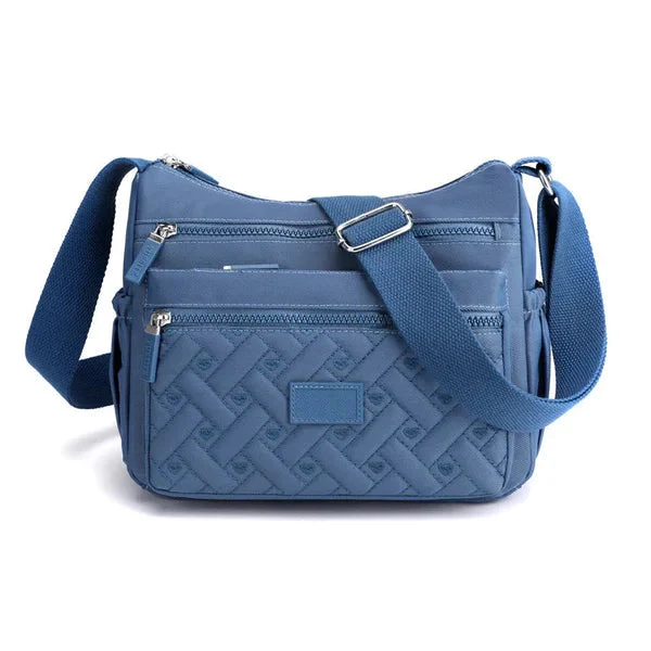 Praktische Damen-Schultertasche aus strapazierfähigem Nylon - Image 14