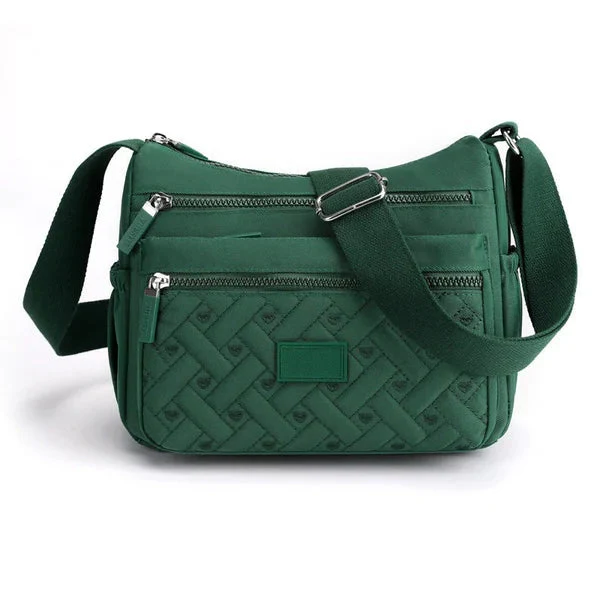 Praktische Damen-Schultertasche aus strapazierfähigem Nylon - Image 16