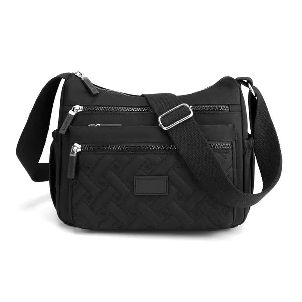 Praktische Damen-Schultertasche aus strapazierfähigem Nylon - Image 2