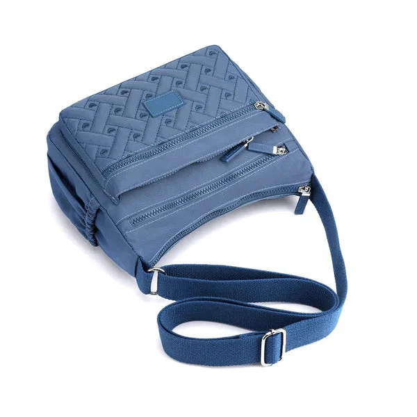Praktische Damen-Schultertasche aus strapazierfähigem Nylon - Image 8