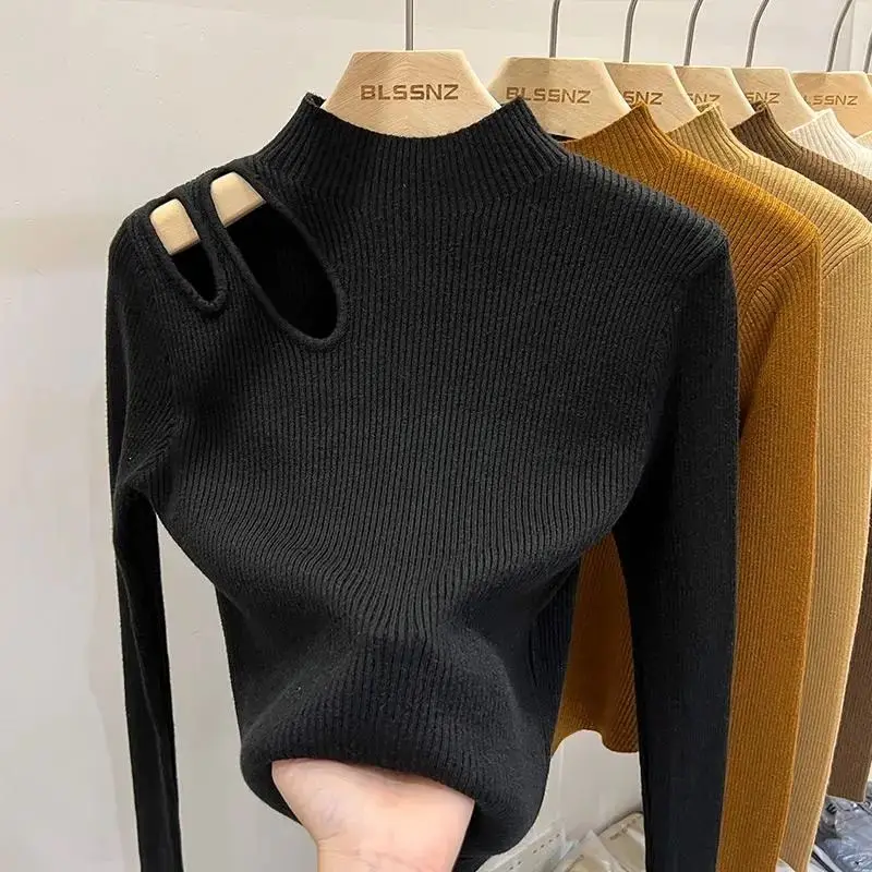 Pulli mit Schlüsselbeinausschnitt für Damen - Image 2