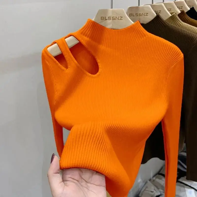 Pulli mit Schlüsselbeinausschnitt für Damen - Image 3