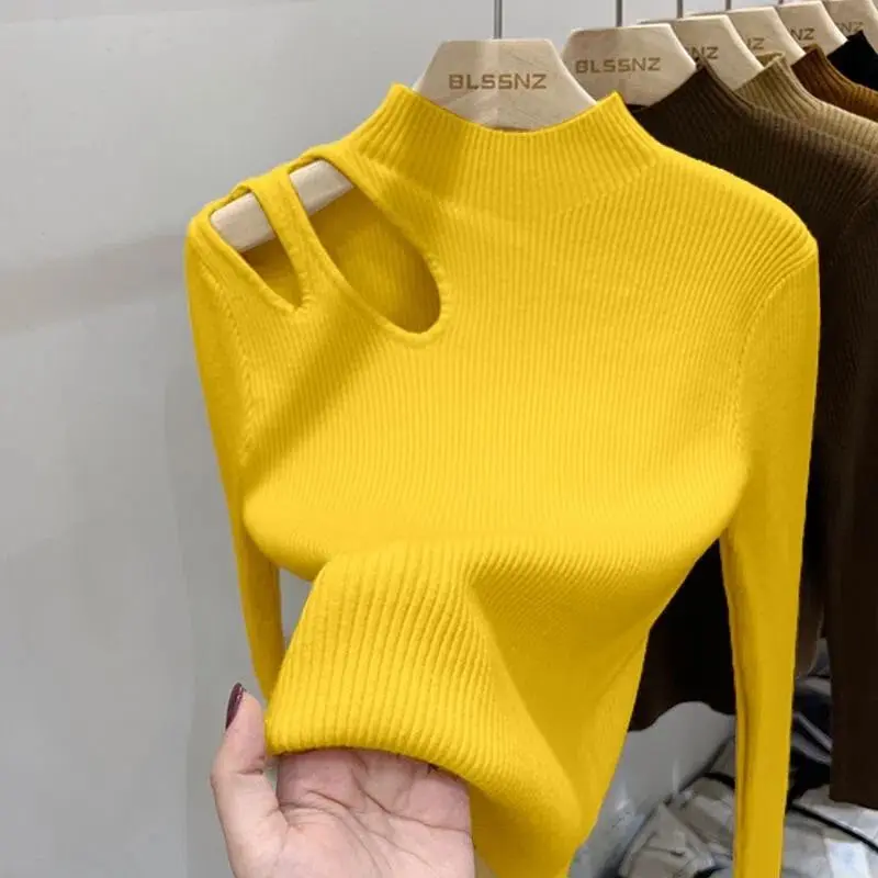 Pulli mit Schlüsselbeinausschnitt für Damen - Image 5