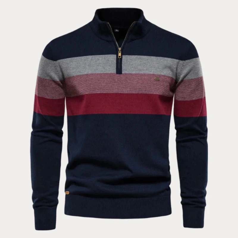 Pullover mit halbem Reißverschluss für Herren - Image 6