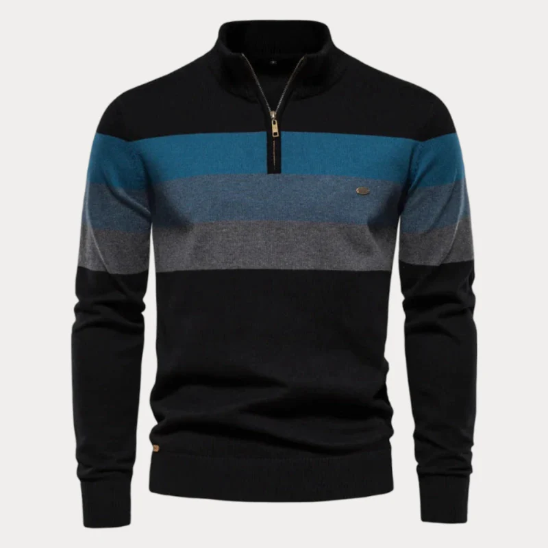 Pullover mit halbem Reißverschluss für Herren - Image 7